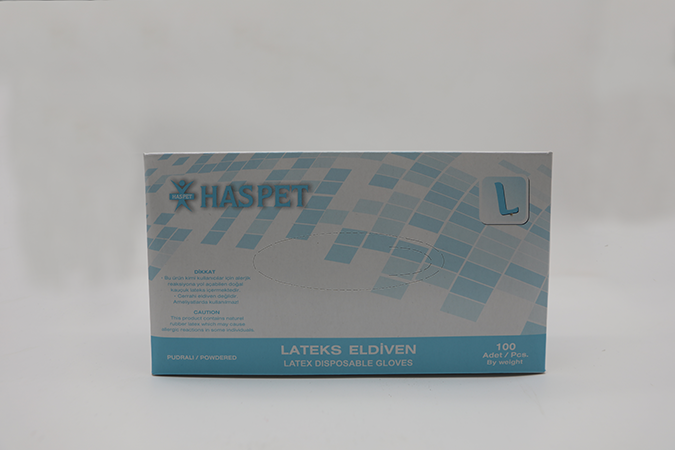 Latex Eldiven Pudralı