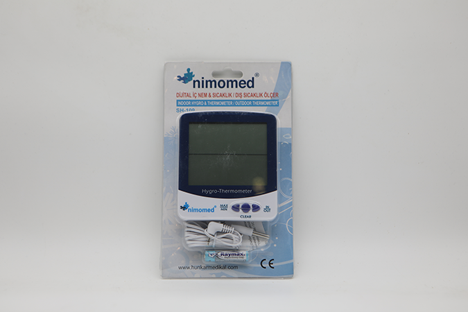 Nimomed İç Nem ve Sıcaklık/Dış Sıcaklık Ölçer SH109
